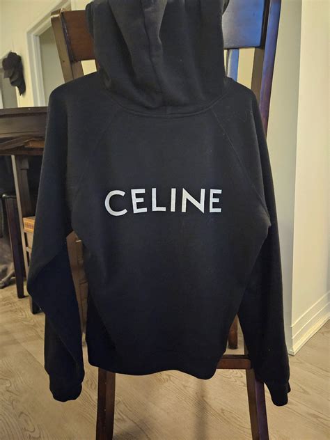 lisa celine jacket|Celine logo hoodie.